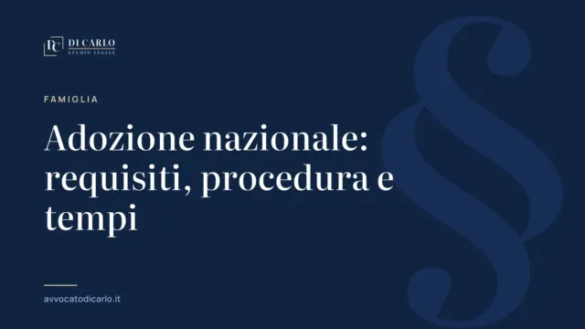Adozione nazionale: requisiti, procedura e tempi