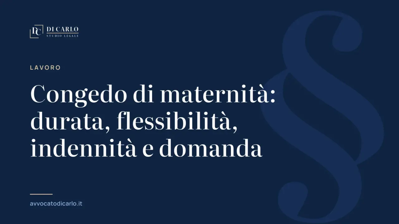 Congedo di maternità: durata, flessibilità, indennità e domanda