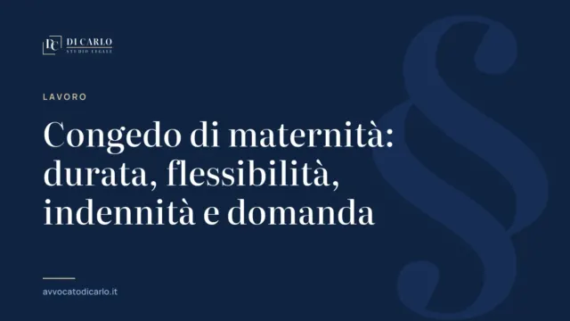 Congedo di maternità: durata, flessibilità, indennità e domanda